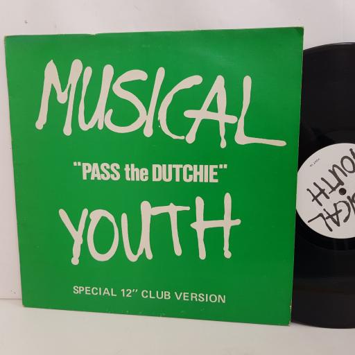 MUSICAL YOUTH pass the dutchie SPECIAL 12" CLUB VERSION, give love a chance. 12 inch VINYL single. YOUT1