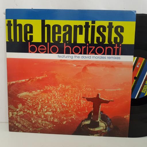 THE HEARTISTS belo horizonti featuring David Morales. Vinyl 12 inch single. VCRT28