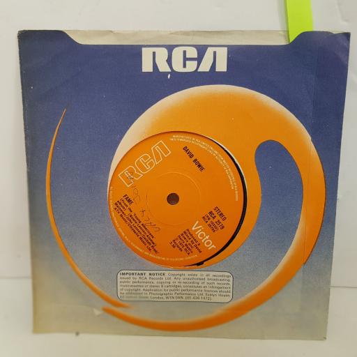 DAVID BOWIE Fame, Right. 7 inch single vinyl. RCA2579