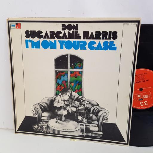 DON SUGARCANE HARRIS I'm on your case. 12" vinyl LP. BFL3093