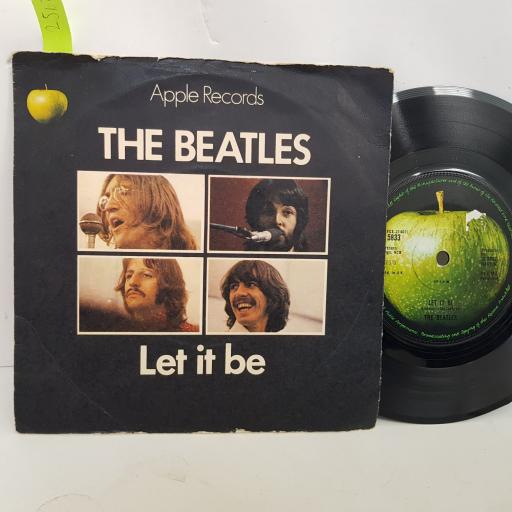 THE BEATLES Let it be, You know my name look up the number. 7 inch single vinyl. R5833