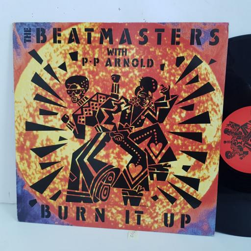 THE BEATMASTERS WITH P.P ARNOLD burn it up. 12" vinyl SINGLE. LEFT27T