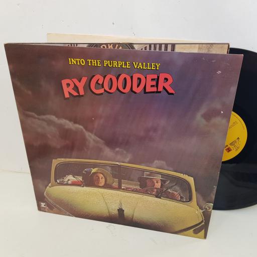 RY COODER into the purple valley. 12" vinyl LP. K44142