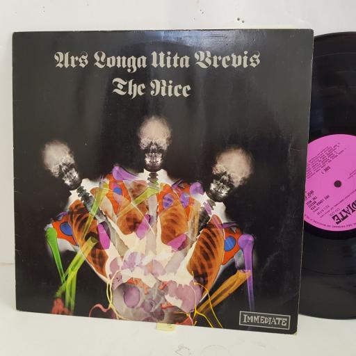 THE NICE ars longa vita brevis. 12" vinyl LP. IMPS020