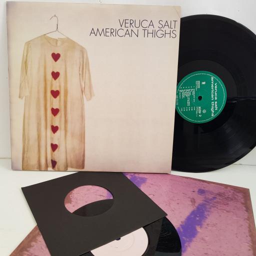 VERUCA SALT American thighs. vinyl LP & BONUS 7" SINGLE. FLATLPX9