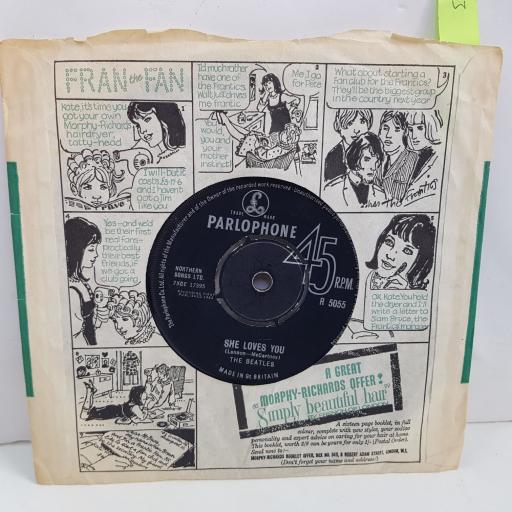 THE BEATLES I'll get you, She loves you. 7 inch single vinyl. R5055