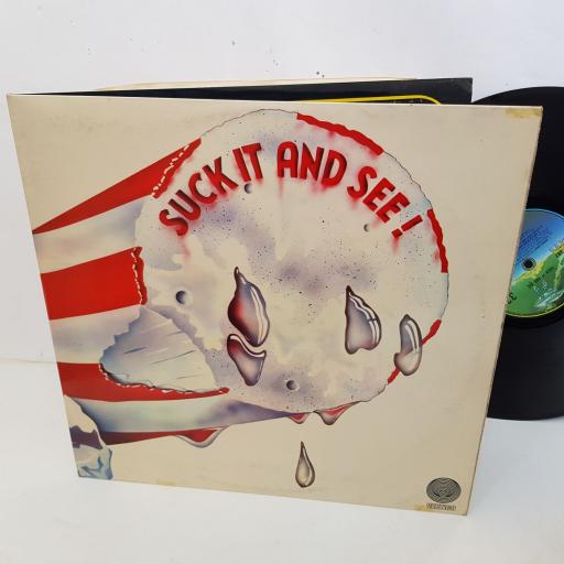 SUCK IT AND SEE Rod Stewart, Black Sabbath, Gentle Giant, Aphrodite's Child, Kraftwerk etc VERTIGO MUSIC SAMPLER. 12" vinyl LP. 6641116