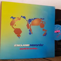 NEW ORDER England world in motion. 12" VINYL SINGLE. FAC293