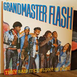 GRANDMASTER FLASH they said it couldn't be done VINYL 12" LP. 9603891