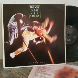 JOHHNY CLEGG and SAVUKA shadow man. VINYL 12" LP. EMC3547