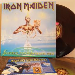 IRON MAIDEN seventh son of a seventh son. VINYL 12" LP. EMD1006