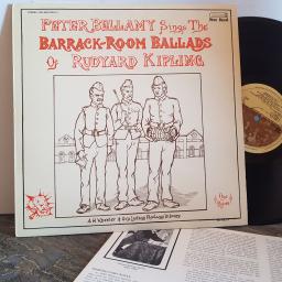PETER BELLAMY Barrack Room Ballads of Rudyard Kipling. VINYL 12" LP. FRR014