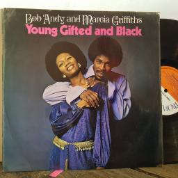 BOB ANDY and MARCIA GRIFFITHS young gifted and black. 12" VINYL LP. TBL122