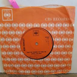 KIM FOWLEY they're coming to take you away ha haa! " vinyl SINGLE. 202243