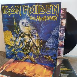 IRON MAIDEN live after death. RIP1 VINYL 12" LP.