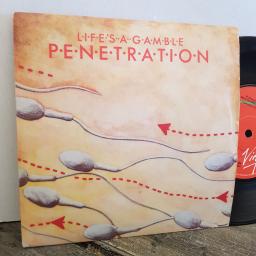 PENETRATION life a gamble. V.I.P. 7" vinyl SINGLE. VS226