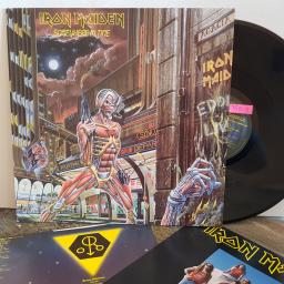 IRON MAIDEN somewhere in time EMC3512. VINYL 12" LP.