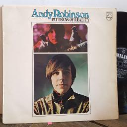 ANDY ROBINSON patterns of reality. 12" VINYL LP. SBL7887