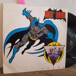 Neal Hefti BATMAN THEME. HOLY DIPLOMA. BATMAN STRAIGHT A'S. 7" vinyl SINGLE. PB49571