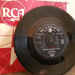 SAM COOKE another saturday night. love will find a way. 7" vinyl SINGLE. RCA1341