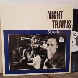 Night Trains SLEAZEBALL. VINYL 12" LP. JAZIDLP98