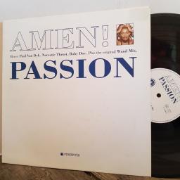 AMEN! passion MIXES: Paul CVan Dyk. Narcotic Thrust. Baby Doc. 12” VINYL SINGLE. 2438835826