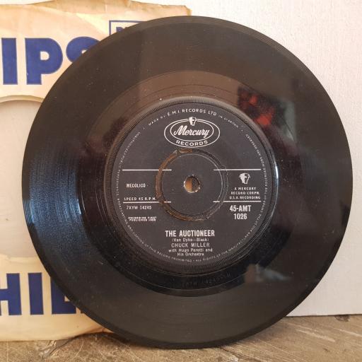 CHUCK MILLER the auctioneer. baby doll. 7" vinyl SINGLE. 45AMT1026