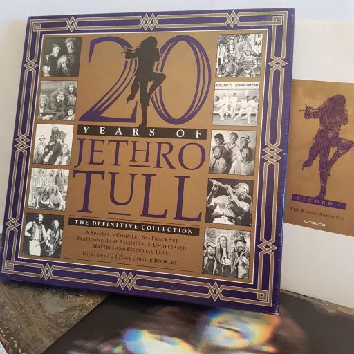 JETHRO TULL 20 Years Of. THE DEFINITIVE COLLECTION. 12" vinyl LP. TBOX1
