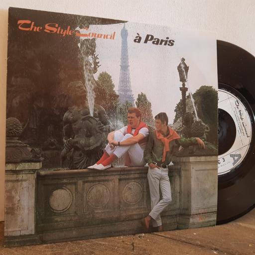 THE STYLE COUNCIL a Paris. LONG HOT SUMMER. 7" vinyl 4 TRACK EP SINGLE. TSCX3