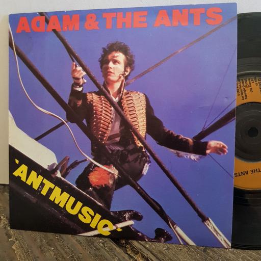 ADAM AND THE ANTS antmusic. fall in. 7" vinyl SINGLE. CBS9352
