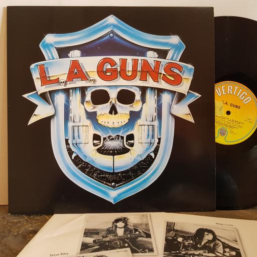 L.A. GUNS L.A. Guns. VINYL 12" LP. VERH55