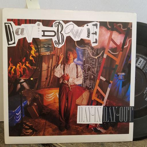 DAVID BOWIE day in day out. Julie. 7" vinyl SINGLE. EA230