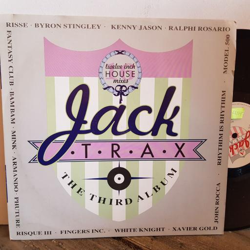 JACK TRAX THE THIRD ALBUM. Kenny Jason, John Rocca, Armando, Risse, Model 500 etc etc. 2 x VINYL 12" LP. JTRAX3
