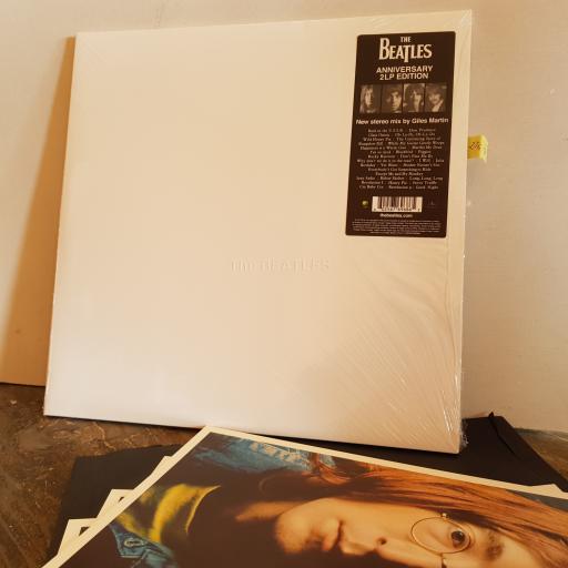 THE BEATLES white album GILES MARTIN, ANNIVERSARY EDITION NEW STEREO MIX 2018. 12" VINYL LP 0256769686.