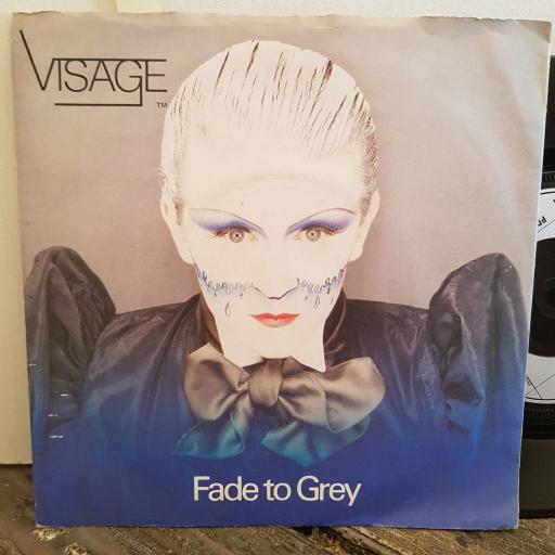 VISAGE fade to grey. the steps. 7" vinyl SINGLE. POSP194