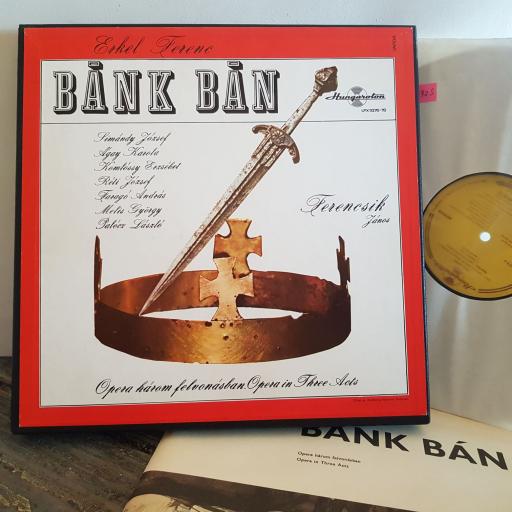 ERKEL FERENC BANK BAN. 12" vinyl LP BOX SET. LPX11376-78.
