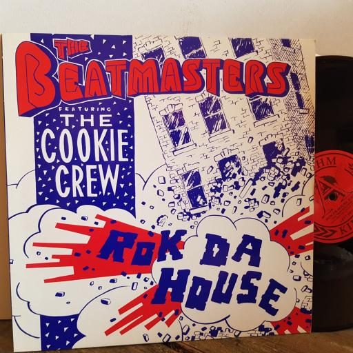THE BEAT MASTERS rok da house. 3 X MIXES. VINYL 12" LP. LEFTR11T