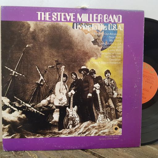 THE STEVE MILLER BAND living in the U.S.A. VINYL 12" LP. SF719