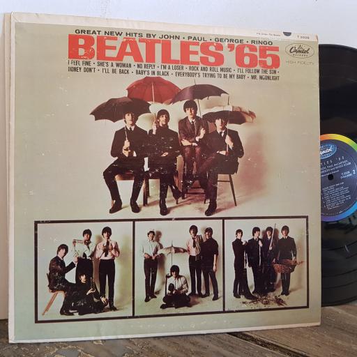 BEATLES '65 great new hits, Paul, George, Ringo. VINYL 12" LP. T2228