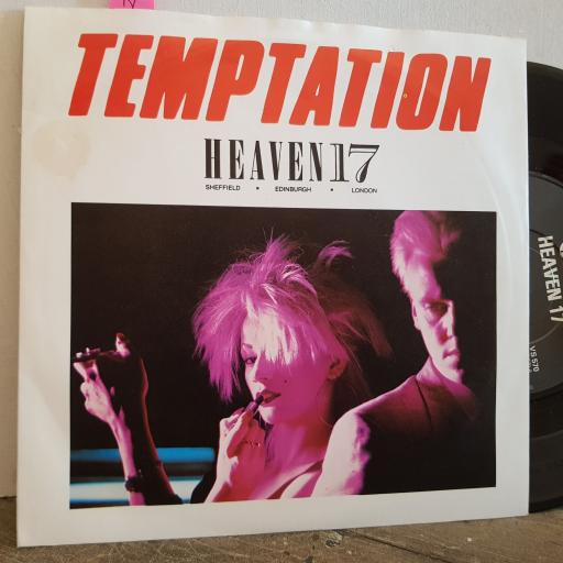 HEAVEN 17 temptation. 7" vinyl SINGLE. VS570