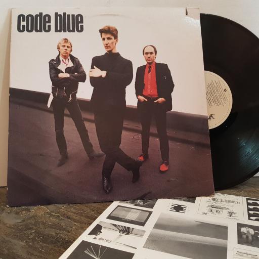 CODE BLUE code blue. 12" vinyl LP. BSK3461