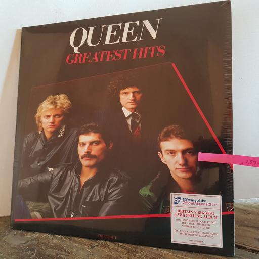 QUEEN greatest hits TWO LP SET 12" VINYL LP. 180G half speed masters at Abbey Road Studios. 602557048414