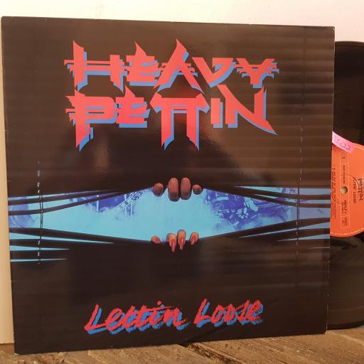 HEAVY PETTIN letting loose VINYL 12" VINYL LP. HELPLP1