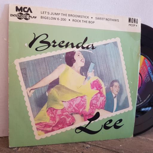 BRENDA LEE lets jump the broomstick. 7" vinyl 4 TRACK EP SINGLE. MCEP4