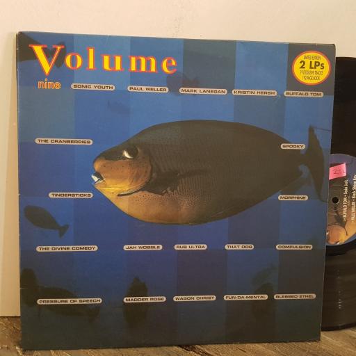 VARIOUS ARTISTS VOLUME NINE sonic youth, jah wobble, spooky, the divine comedy, tindersticks etc. VINYL 12" LP. 9VLP9