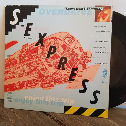 S-EXPRESS theme from s-express, enjoy this trip. 12” VINYL SINGLE. LEFT21T