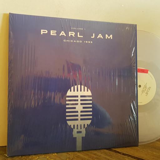 PEARL JAM Chicago 1995 VOLUME 1. 2 X 180g 12" CLEAR VINYL LP. PARA009LP