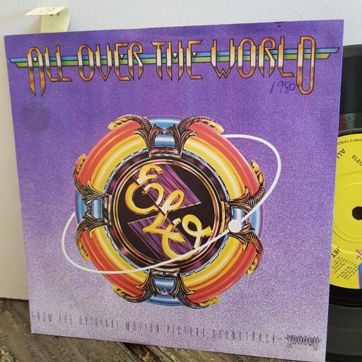 THE ELECTRIC LIGHT ORCHESTRA all over the world. 7" vinyl SINGLE. JET195