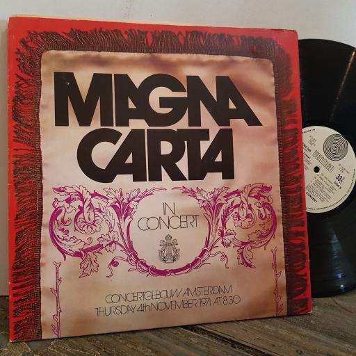 MAGNA CARTA in concert Amsterdam. VINYL 12" LP. VO6360068