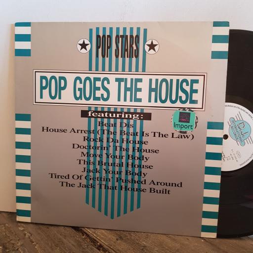 POP STARS pop goes the house. 12” VINYL SINGLE. DJ12101540